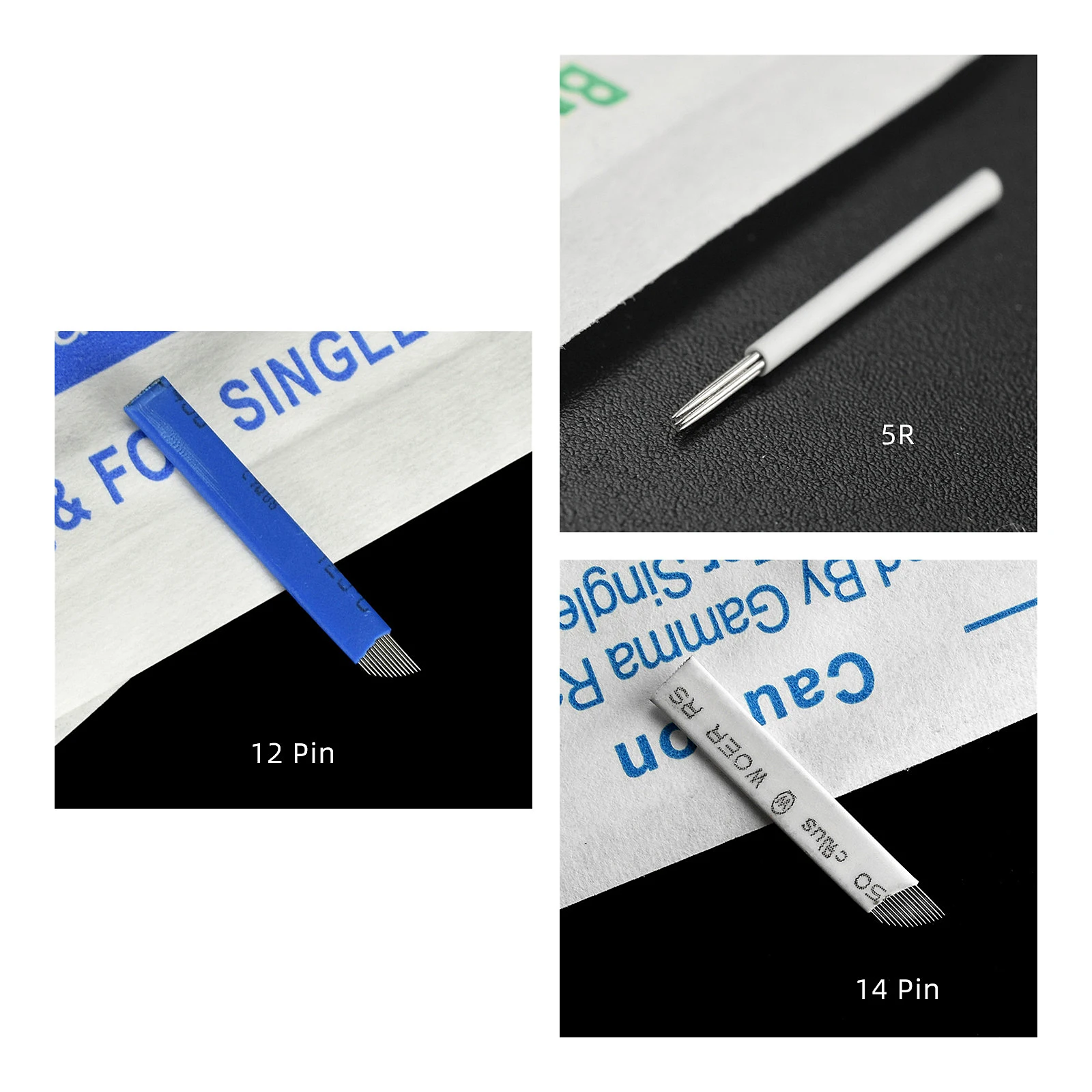 

Double-headed Eyebrow Eyebrow Tattoo Kit Practice Needles Ink Cup Manual Eyebrow Practice Pen Set Permanent Beginners Tools