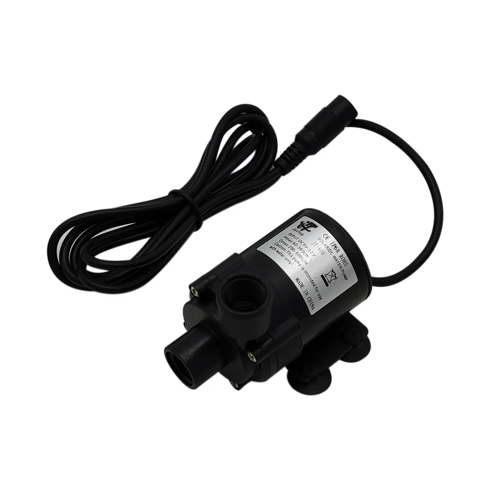 JT-600C Micro DC водяной насос 12 в 24 низкий уровень шума IP68 700 л/ч | Строительство и ремонт