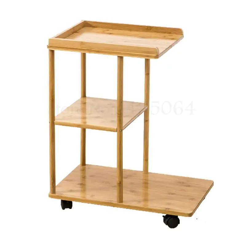 Съемный диван в японском стиле угловой маленький чайный столик чайная полка