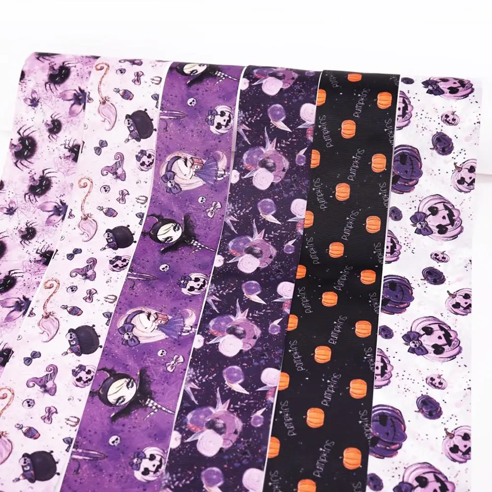 Бесплатная доставка 50 ярдов мультяшная печатная корсажная лента 31129|Ленты для