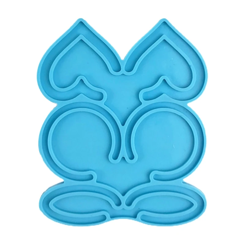 

Oval Love Heart Round Style Earrings Epoxy Resin Mold Ear Studs Dangle Casting Silicone Mould DIY Crafts Jewelry Pendant