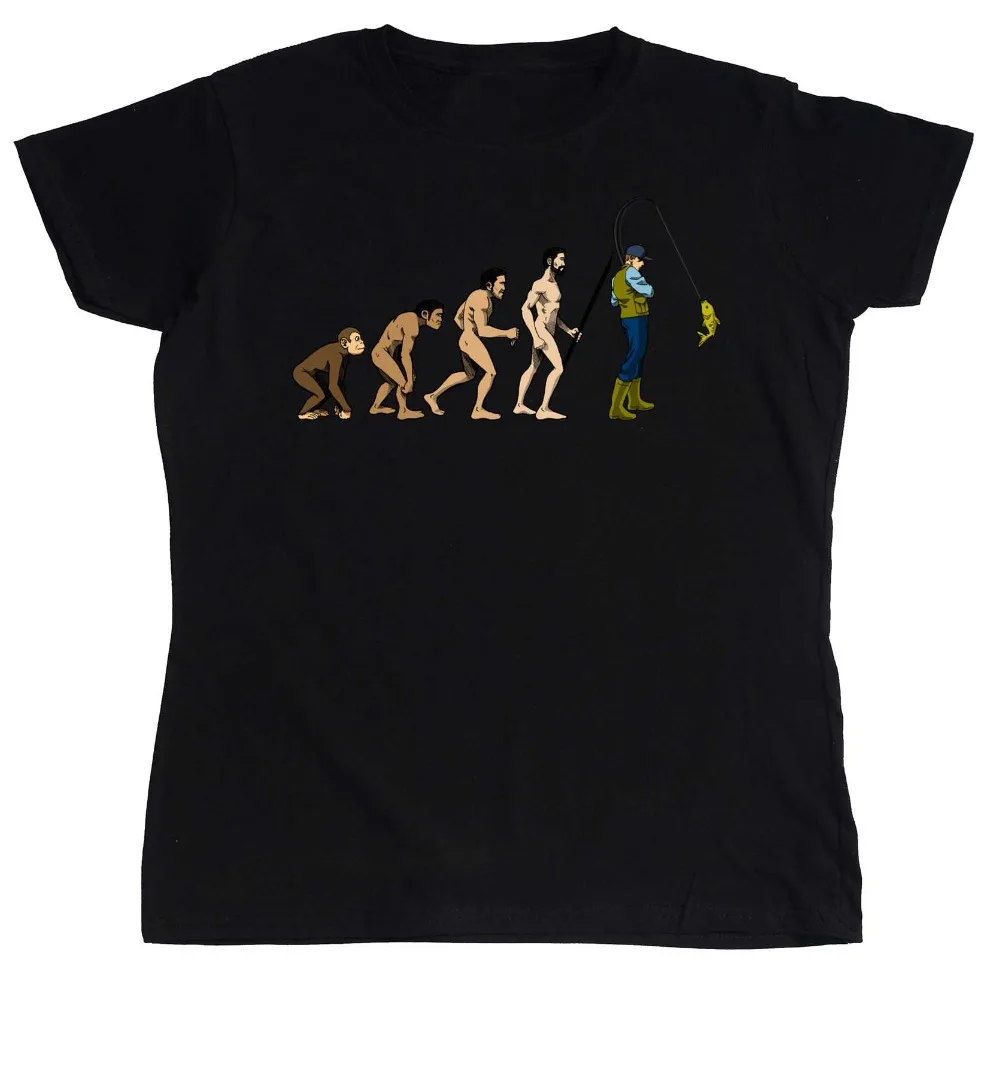 

Brand New T Shirt Man Clothing Evolution Fish T-Shirt - custom Made Tee Shirts