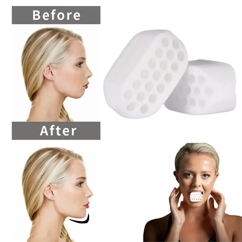 Face Masseter Men women Facial N Go Mouth Jaw Muscle Exerciser Chew Ball Chew Bite Breaker Training Facial Toner