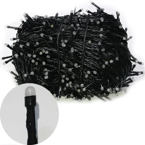 Водонепроницаемая противотуманная светодиодная гирлянда, AC220V-240V мерцающие сказочные лампы, внутреннее и наружное украшение вечерние, праздника, Рождества