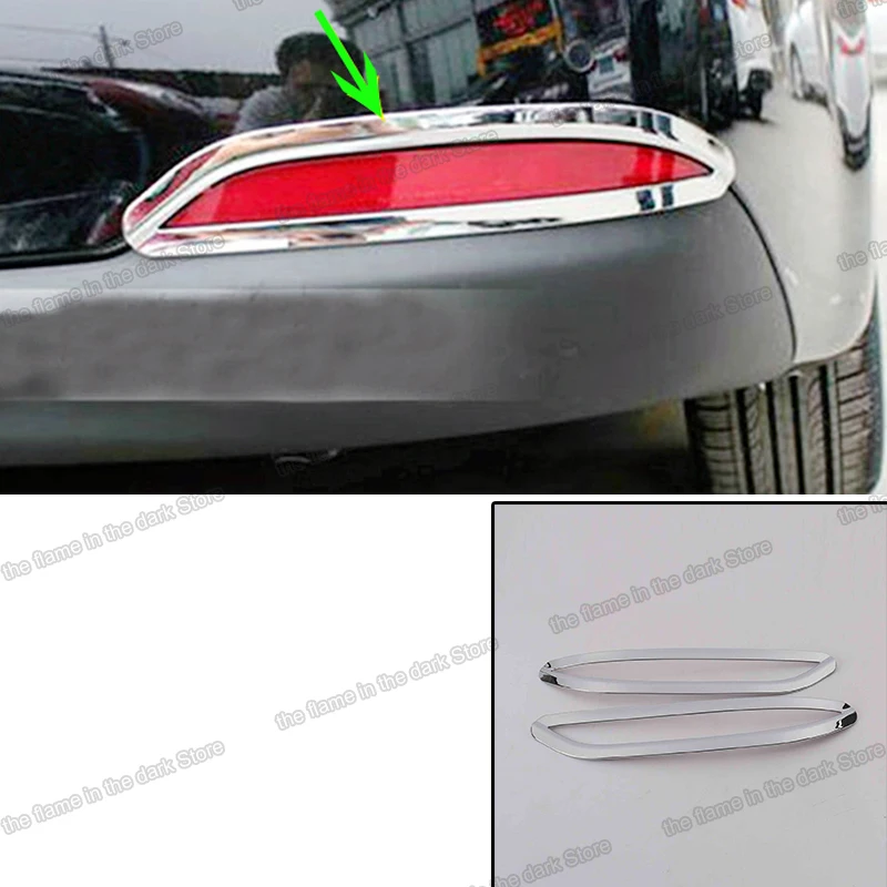 

Lsrtw2017 Stainless Steel Car Rear Foglight Frame Trims for Kia K3 Cerato 2012 2013 2014 2015 2016 2017 2018 Fog Light Styling
