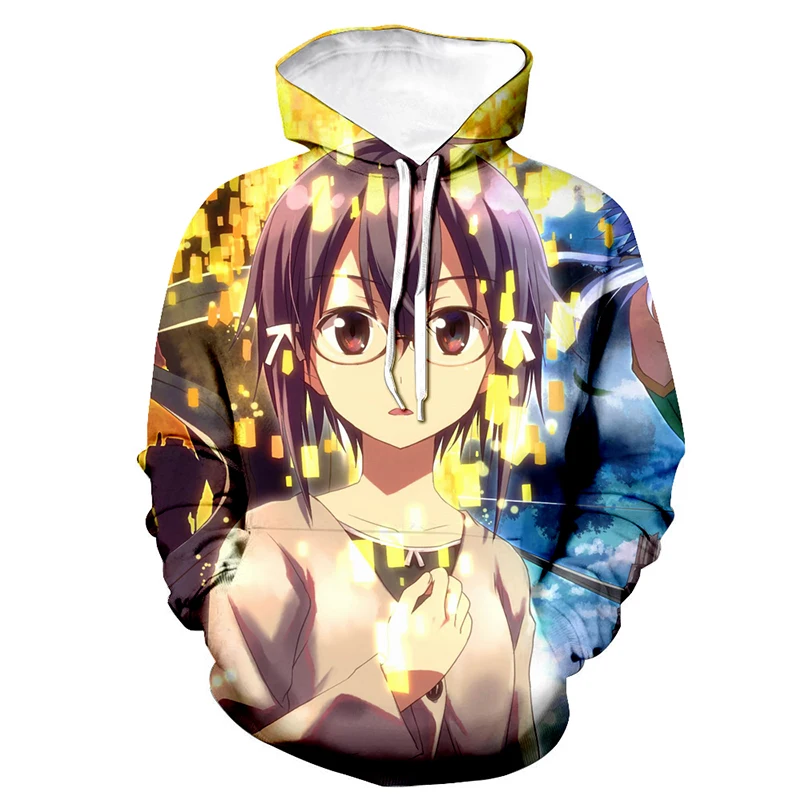 

Новинка, художественный меч онлайн, модные толстовки с 3D принтом, мужские/женские повседневные толстовки с капюшоном, Аниме пуловер, толсто...