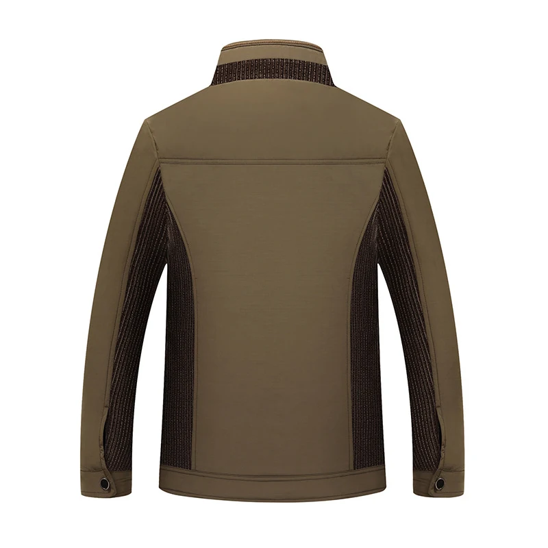 Мужская Тонкая приталенная куртка хлопковая локомотивная в Корейском стиле для