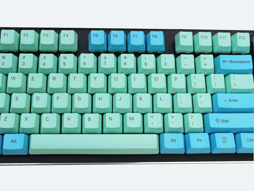 OEM профиль толстая двухсторонняя Сублимация PBT колпачки для ключей ANSI макет 61 GH60