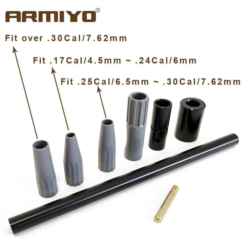 Универсальная направляющая для отверстий Armiyo .17 калибра до 30 ружья m4 щетка чистки
