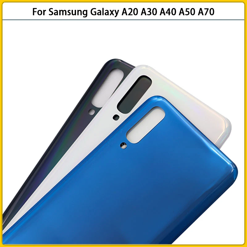 Пластиковая Задняя Крышка батарейного отсека для Samsung Galaxy A20 A30 A40 A50 A70 A205 A305 A405 A505