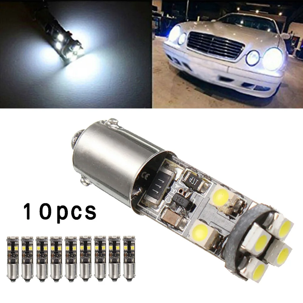 

Error-free LED Parking Light 10pcs White 6000K Direct replacement Super bright