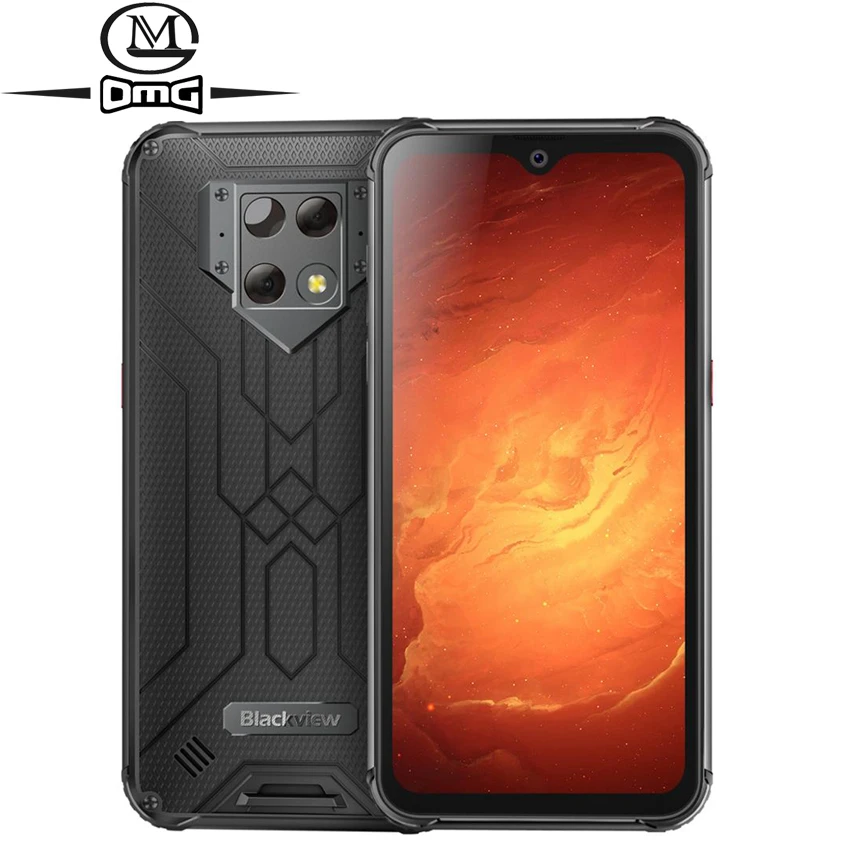 Смартфон Blackview BV9800 Pro NFC 6 + 128 ГБ Helio P70 Android 9 0 IP68 6580 мАч|Смартфоны| |