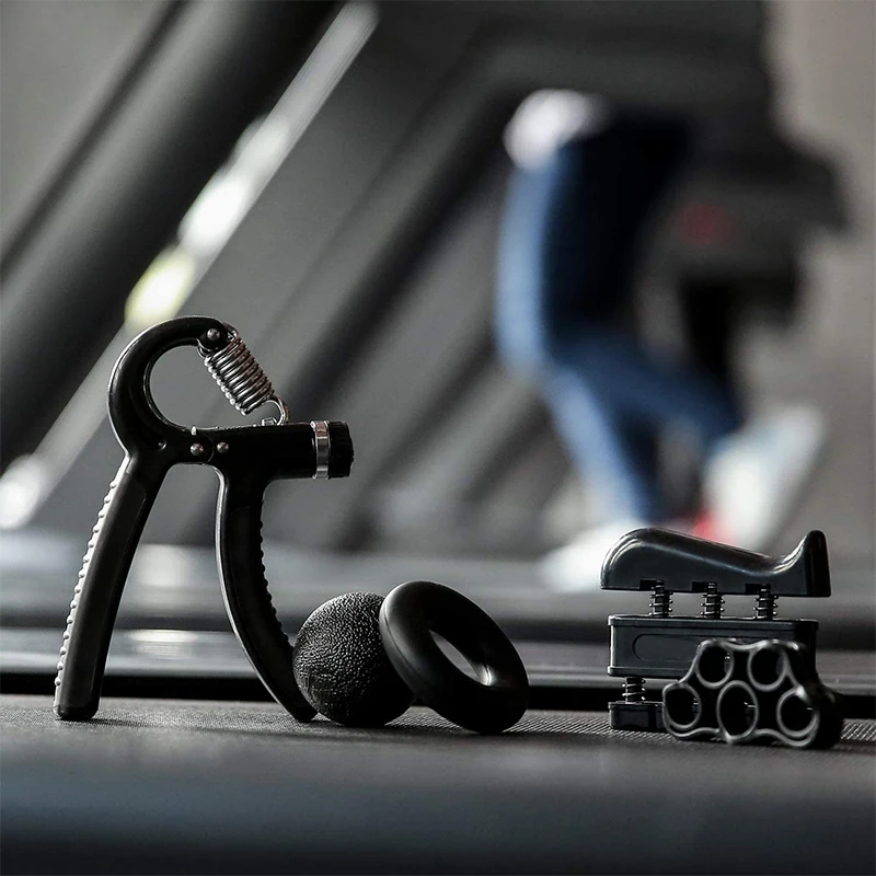 

Hand Grips Adjustable Gripper Fitness Expander for Hands Grips Training Increase Strength Spring Finger Pinch Carpal Expander