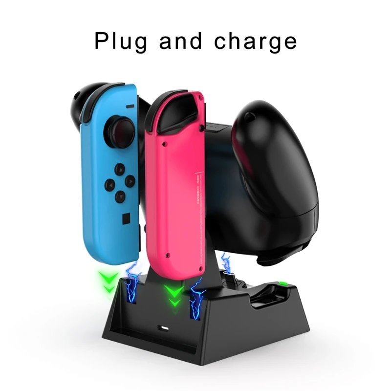 

Replacement for Switch/Lite/Joy-Con/PRO Dock Pocket Charging Docking Station Portable Adapter