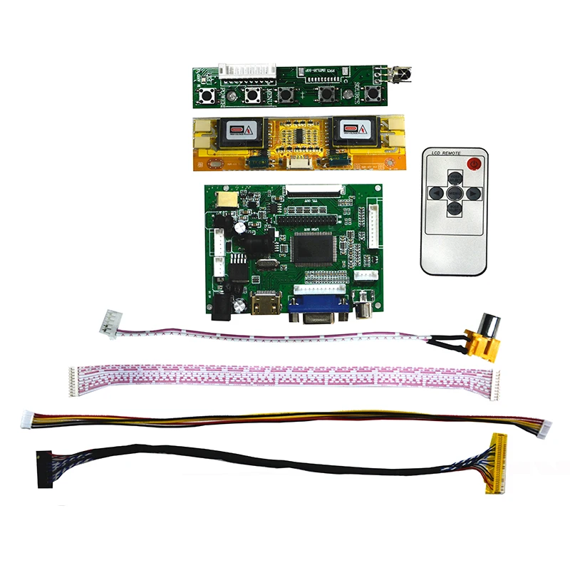 HDMI VGA AV пульт дистанционного управления набор для платы ЖК-контроллер 10 1 дюйма