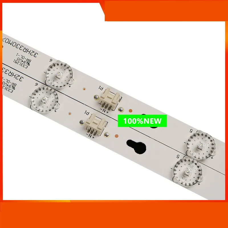 Для TCL L32F3303B L32F1680B MERLOT 32M19 32M1 8 Light bar 32HR330M07A2 7LED 6V 55CM 100% NEW | Электроника