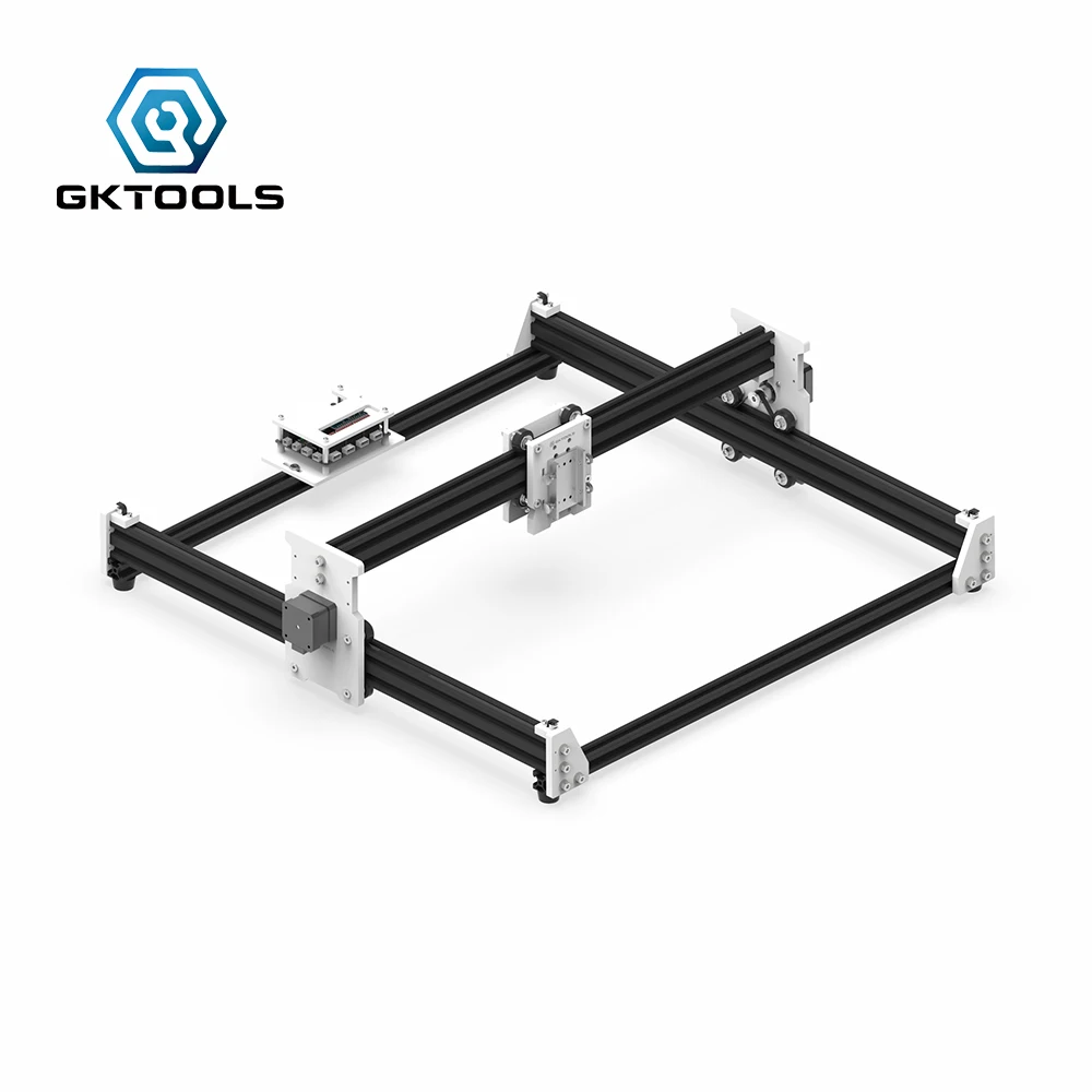 GKTOOLS 450 мм * DIY мини лазерный гравер с ЧПУ резак гравировальный станок рамка без