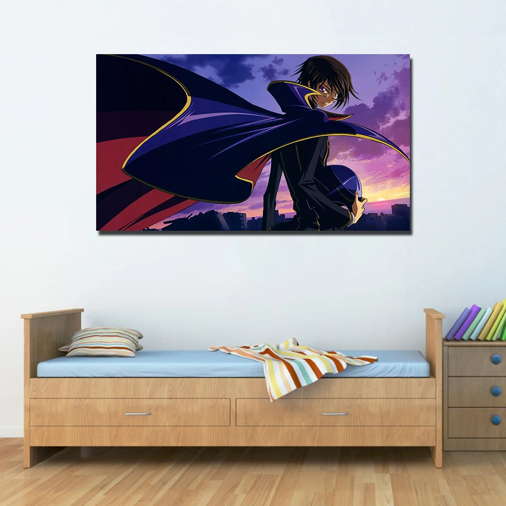 Code Geass Animation Wallpaper Canvas Posters and Prints Wall Art Painting For Living Room Decor | Дом и сад