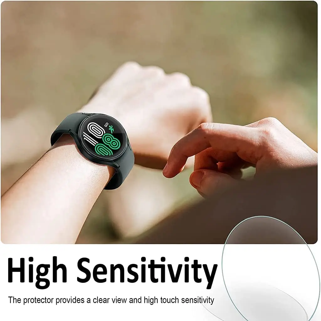 Закаленное стекло для Samsung Galaxy Watch 4 40 44 м защитная пленка экрана часов Classic 42 46 мм |