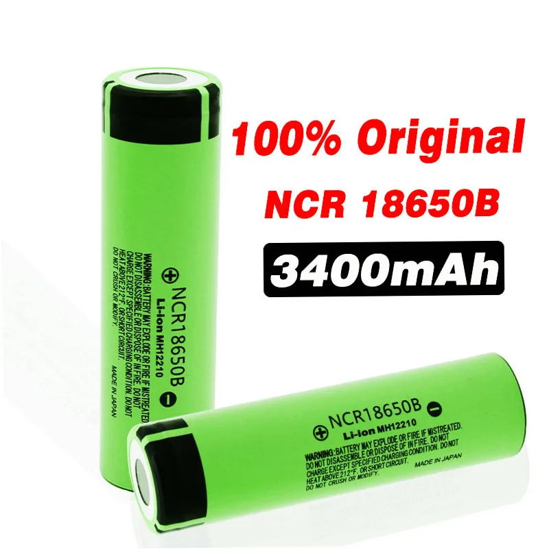Новинка 18650 батарея 3400mah 3,7 v литиевая батарея для NCR18650B 3400mah подходит для аккумулятора фонарика