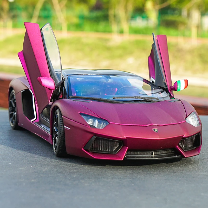 1:18 Welly FX Lamborghini Aventador LP700 4 литая под давлением модель автомобиля с маленьким