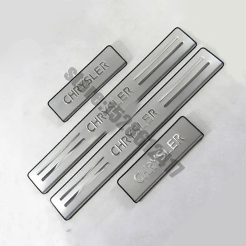 Stainless Steel Scuff Plate / Door Sill For Chrysler 300C SEBRING T&C ...