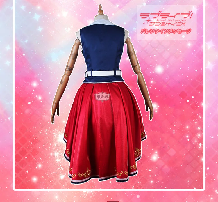 Костюм для косплея Kousaka Honoka из аниме LoveLive мраморное платье выступления в честь