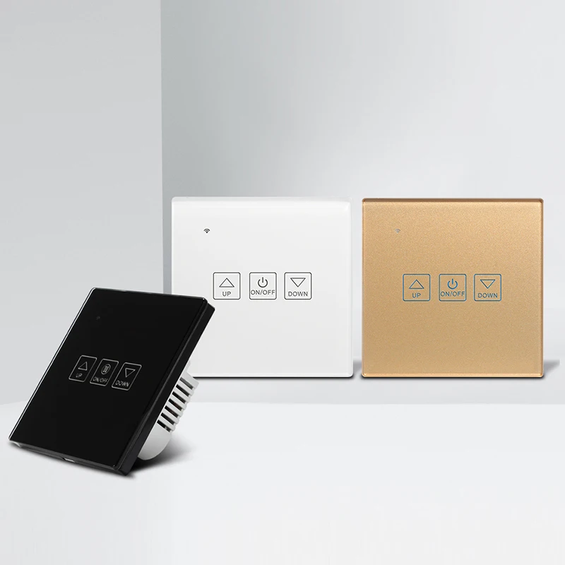 ZigBee Умный дом wifi настенный сенсорный выключатель диммер/вентилятор/штора