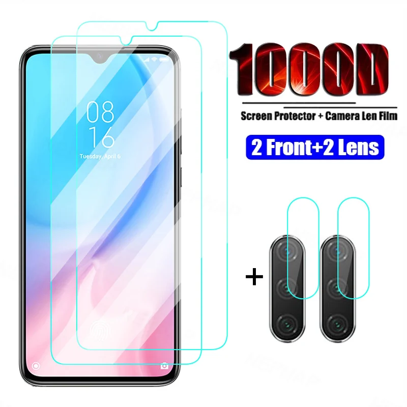 

4 в 1 закаленное стекло для Xiaomi Mi 9 8 9T Pro Lite SE 6X 5X, Защитное стекло для Xiaomi Mi A3 A2 Lite A1 Max Mix 2S 2 3, пленка для объектива