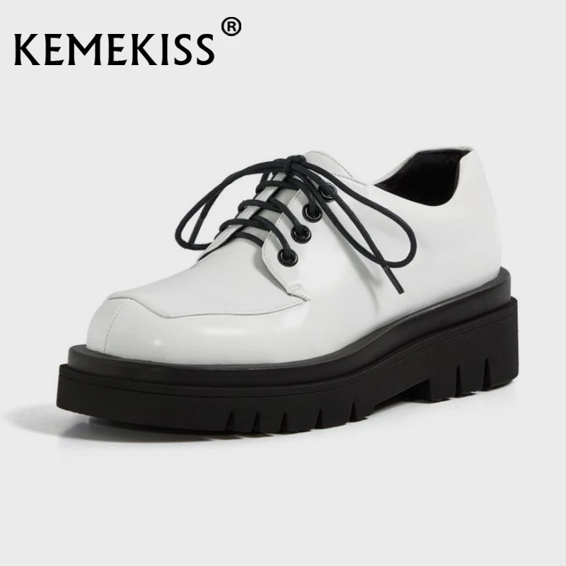 

KemeKiss/женские Сапоги выше колена из натуральной кожи; Обувь на плоской подошве; Круглый носок; Прочная обувь с перекрестными ремешками; Цвет ...