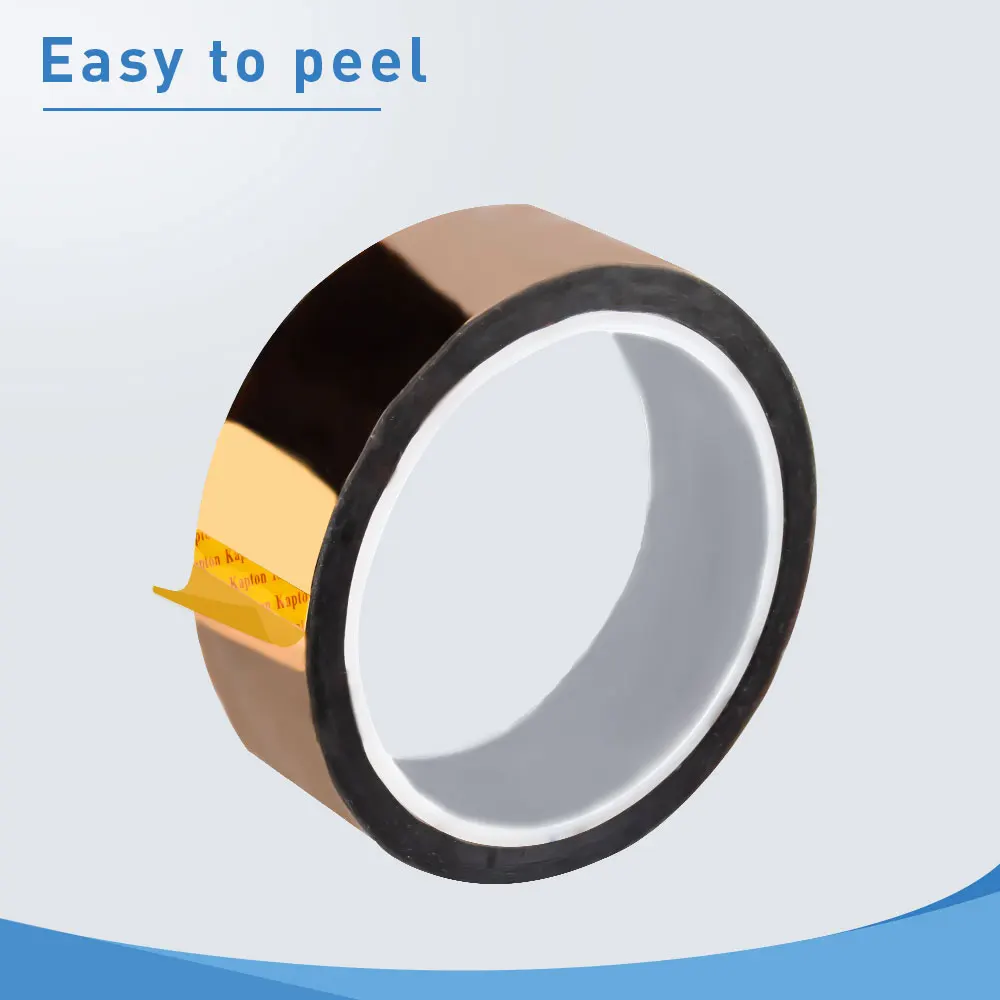 Labelwell Kapton tape 25 мм полиимидная водонепроницаемая клейкая лента