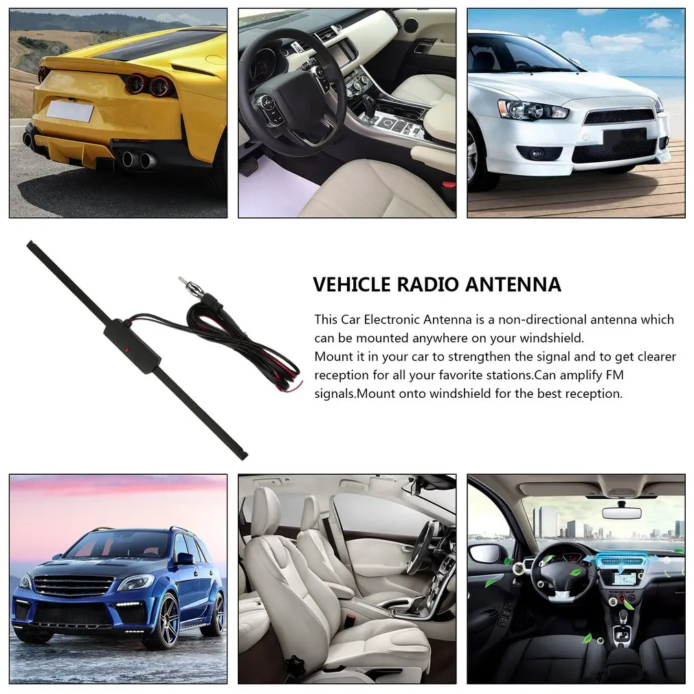 Универсальный Прочный Автомобильный держатель лобового стекла электронные AM-FM