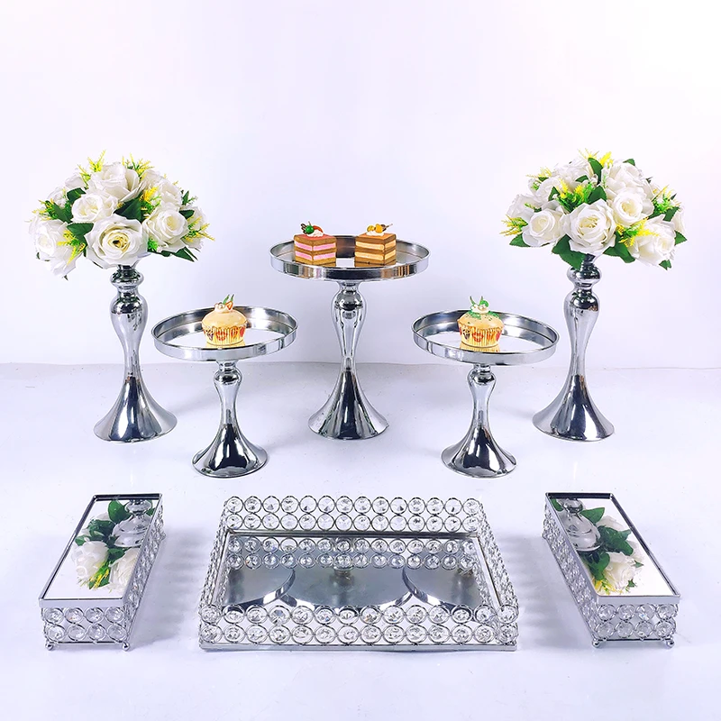 Оптовая продажа 8 шт. подставка для украшения свадебной вечеринки | Дом и сад