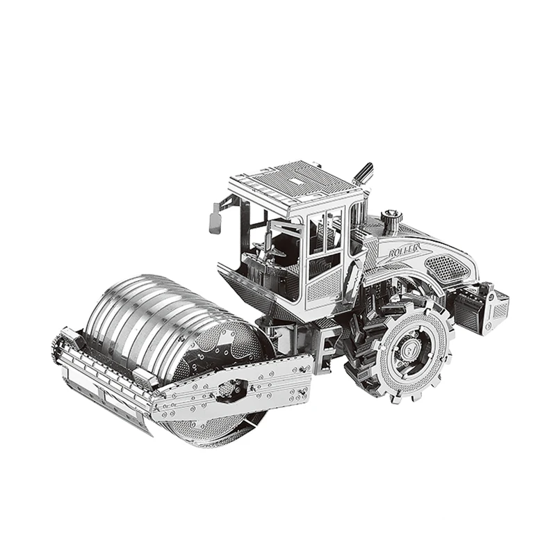 

Engineering Crane Car 3D Metal Puzzle Model Heavy Machinery Truck DIY Laser Cut Manual Jigsaw Kits Adults Excavator Kid Gift Toy