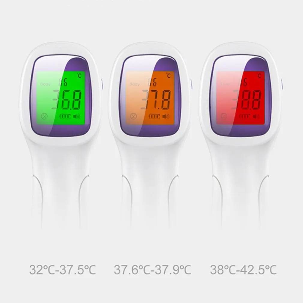 

Non-Contact Infrared Human Thermometer With 3 Backlit Home Hand-Held Digital Temperature Measurement Meter Hot Sale Dropshipping