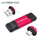 USB-флеш-накопитель WANSENDA 2 в 1, USB 3,0, 5122561286432 ГБ