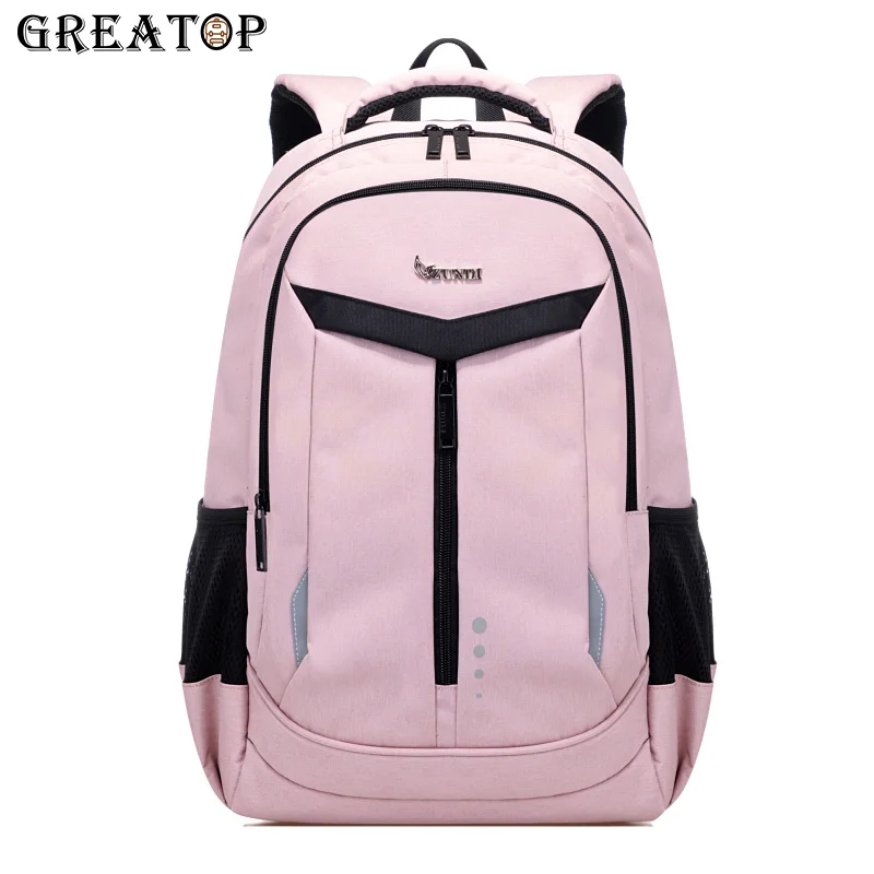 

Популярные Стильные повседневные Рюкзаки GREATOP, водонепроницаемые Рюкзаки из ткани Оксфорд, мужские и женские студенческие рюкзаки для путе...