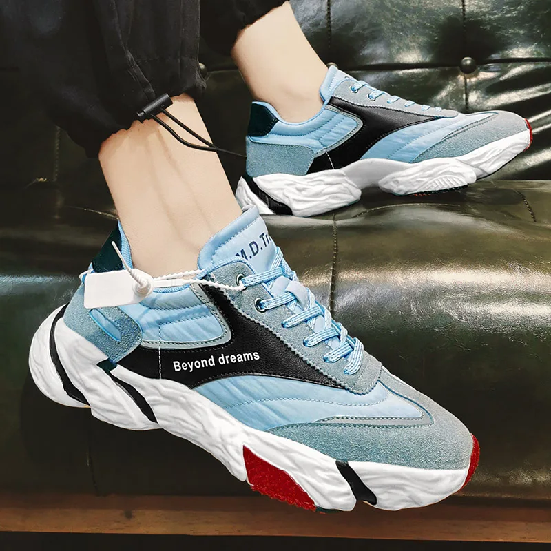 Man Sport Casual Shoes Fashion Sneakers Anti-slip Walking Shoes Comfortable Jogging Sneakers