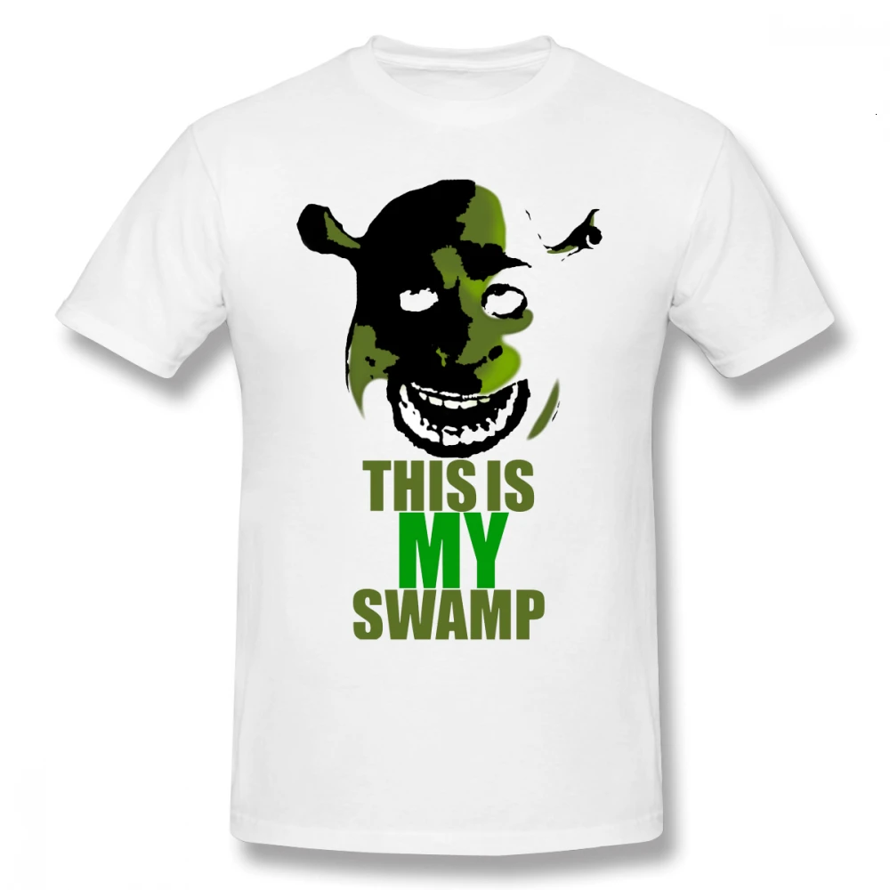 Футболка Midnite Star Shrek футболка с короткими рукавами и надписью this is my swamp love