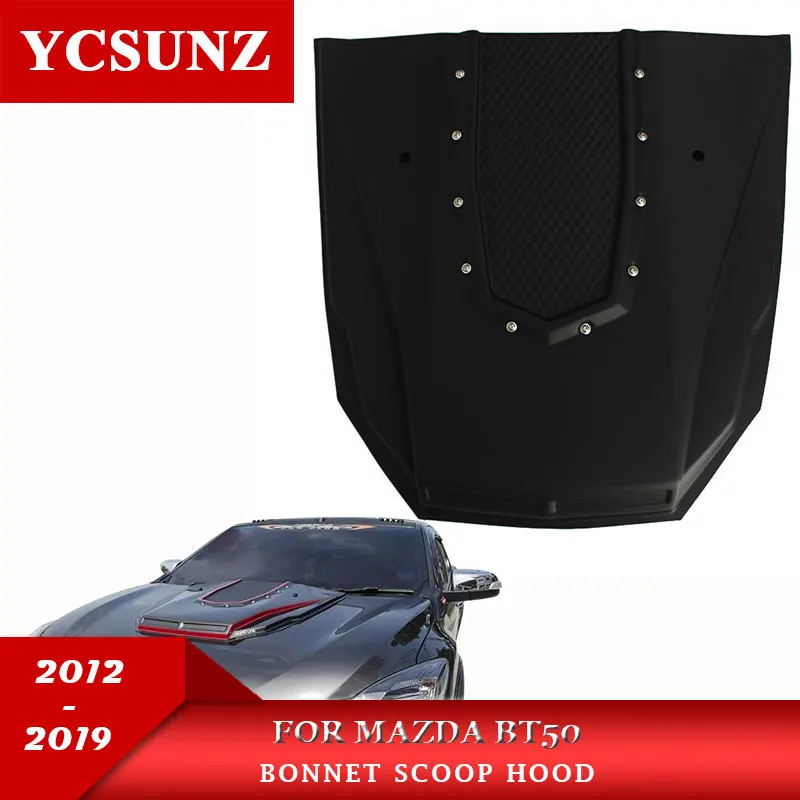 Овальная крышка ABS для Mazda Bt50 2012 2013 2014 2015 2016 2017 2018 2019 2020|hood hood|hood blackhood bonnet |