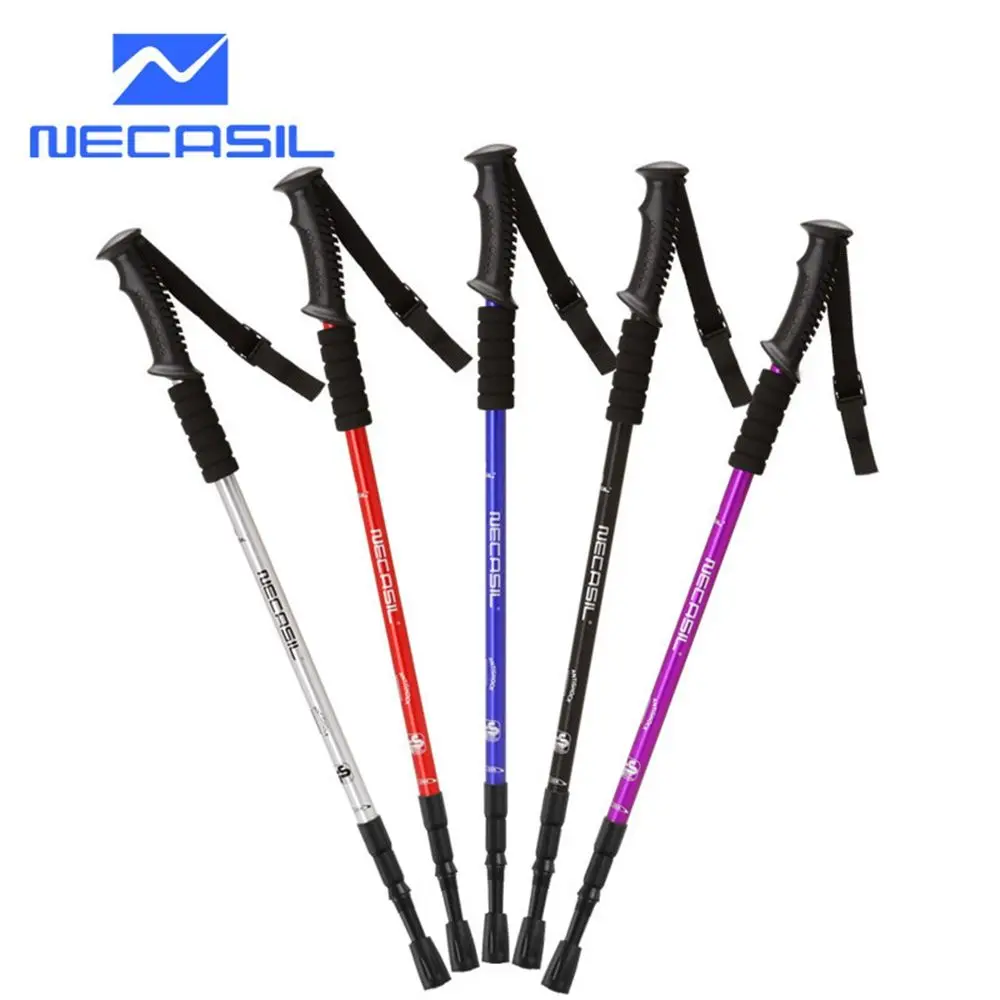 

Adult&Child Three-section Alpenstocks Ultralight Trekking Pole Inner Lock Telescopic Walking Hiking Sticks Camping Alpenstocks