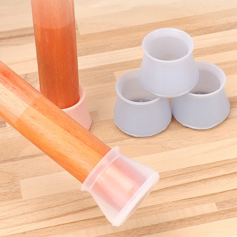 1/4/8PCs Furniture Table Chair Leg Feet Cover Protector Pads Non-slip Caps Foot Protection Bottom |