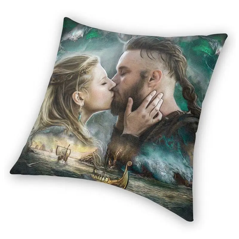 Наволочки для диванных подушек Vikings Lagertha Ragnar Lothbrok домашние декоративные Чехлы в