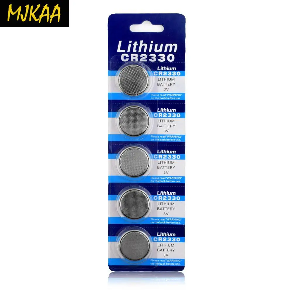 5 шт./лот литиевая монета батарея 3V CR2330 2330 BR2330 ECR2330 KCR2330 EA 2330C пульт дистанционного