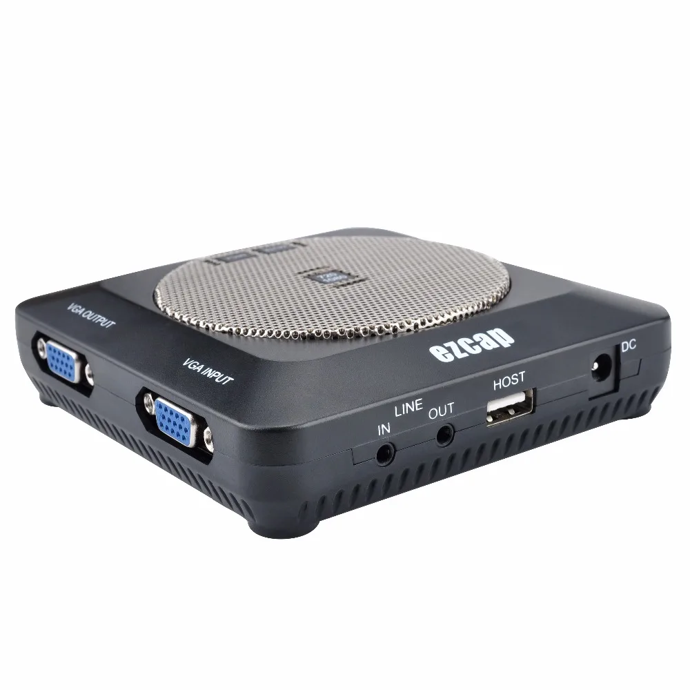 EZCAP289 Новинка 1080P HD видеоуроки лекции захват/записывающая карта HDMI/VGA вход выход