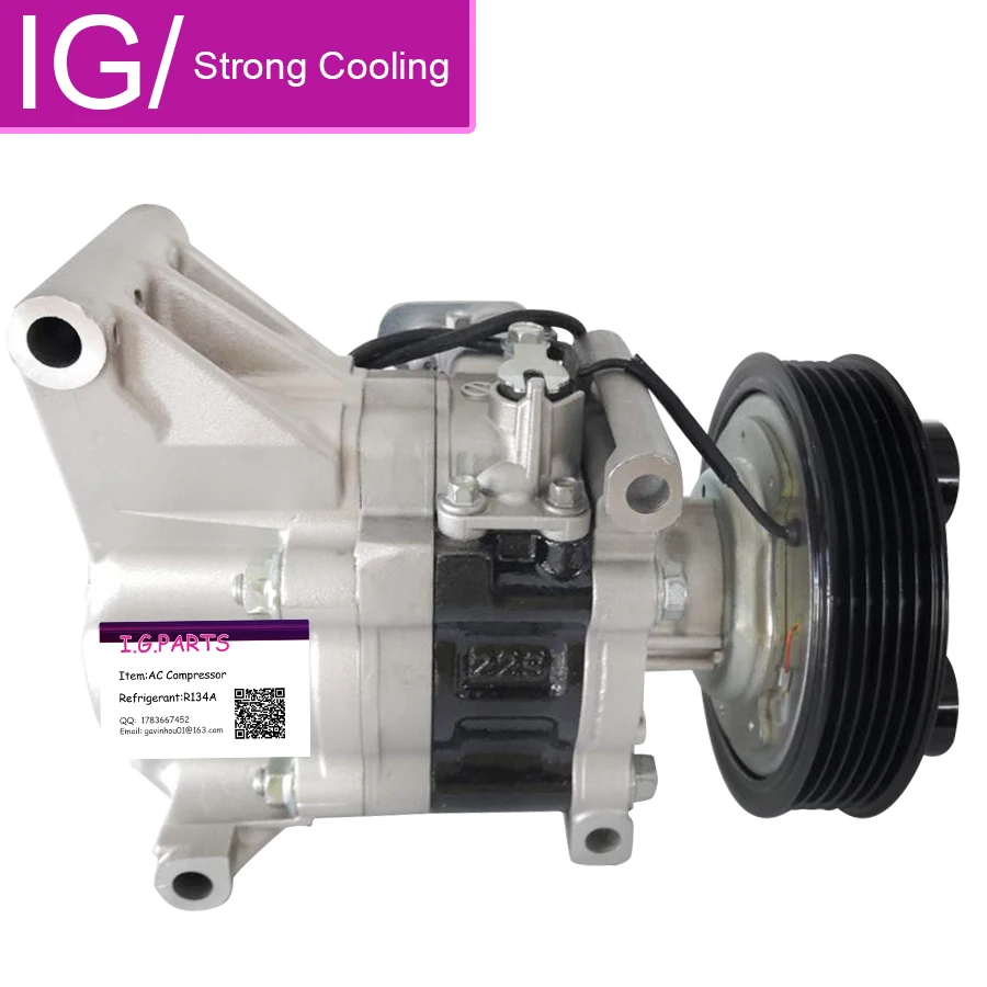 

Компрессор кондиционера для автомобиля Mazda 2, насос воздушного компрессора 2010, 2011, 2012, V09A1AA4AK, D651-61-K00C, D65161450G, D65161450H