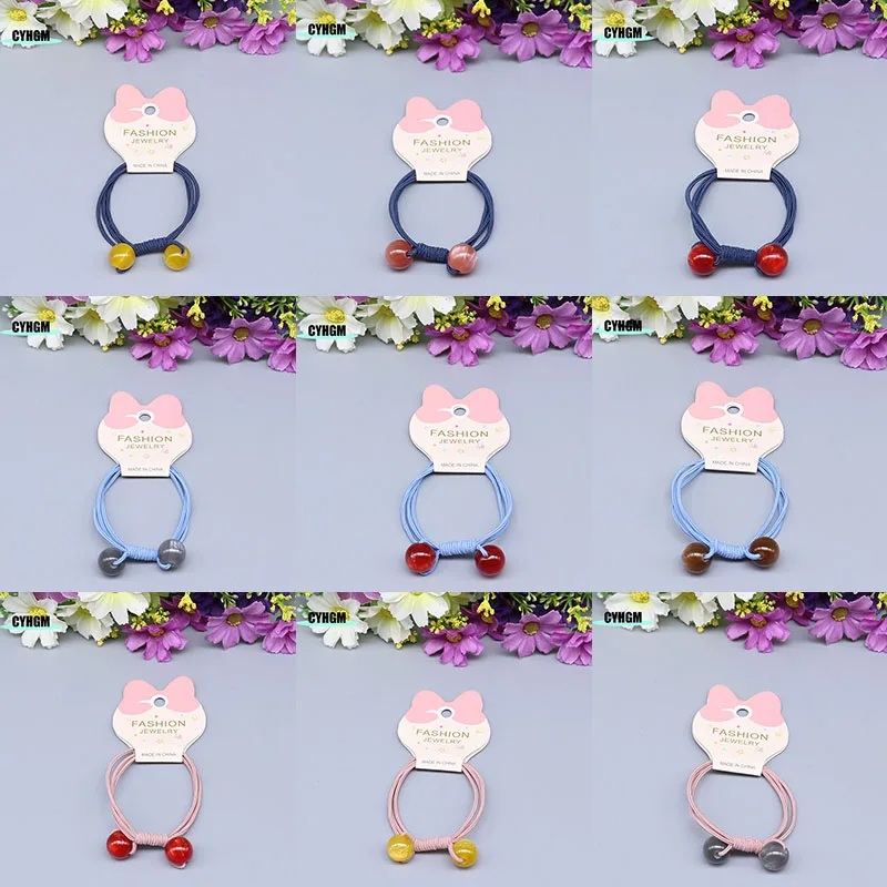 

New Fashion korean amber Hair rope Accessories for Women hair ties Lovely elastic hair bands Girls Hair Band F03-2