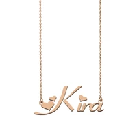 kira name necklace custom name necklace for women girls best friends birthday wedding christmas mother days gift