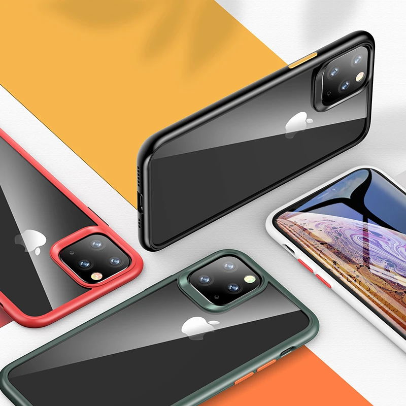ROCK защитный чехол для iPhone 11 Pro Max противоударный прозрачный силиконовый 5 8 &quot6 1"