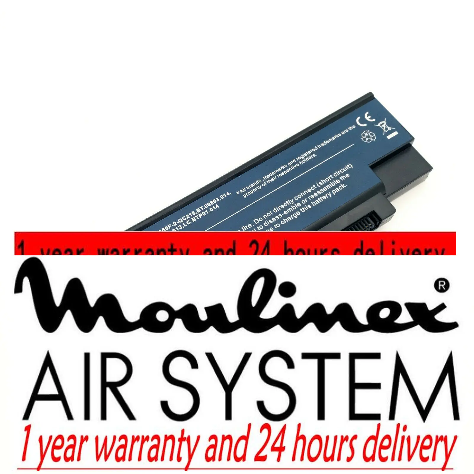 

Аккумулятор 8Cell для Acer Aspire 3660 5600 5670 7100 7110 9300 4UR18650F-2-QC218